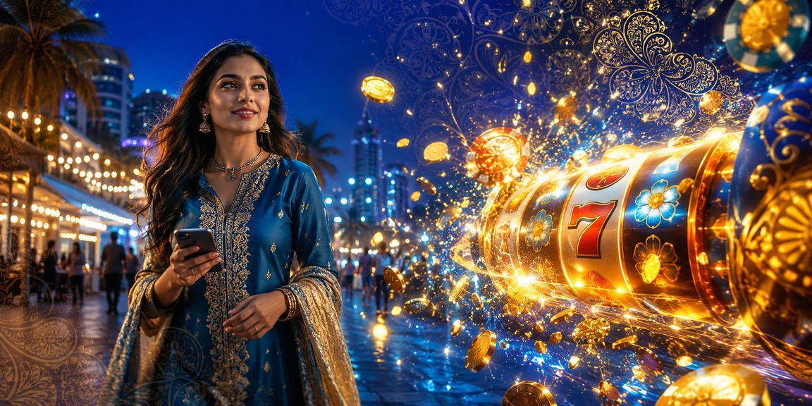 ঢাকার রাতের বাজারে স্লট গেম ও অনলাইন পেমেন্টের দৃশ্য